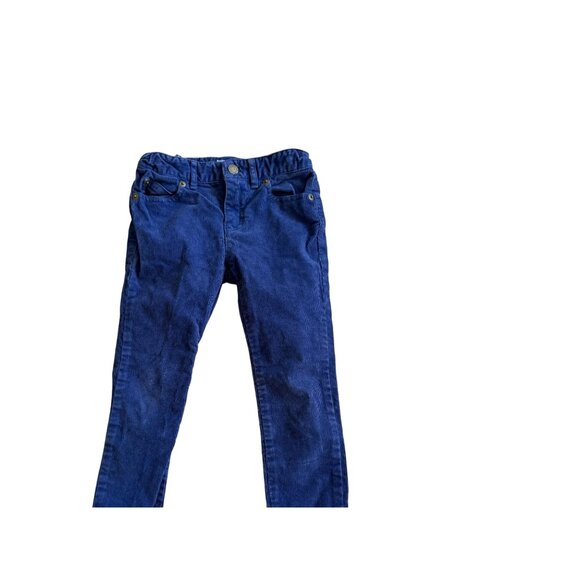 VINEYARD VINES Girls Blue Corduroy Skinny Pants Size 5 - Picture 4 of 5